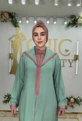 Latifa jellaba 2 pieces
