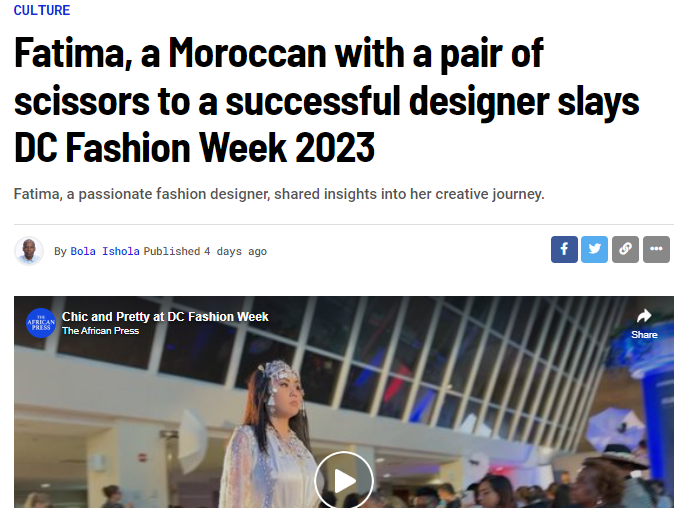 A Night of Glamour: Chic and Pretty at DC Fashion Week